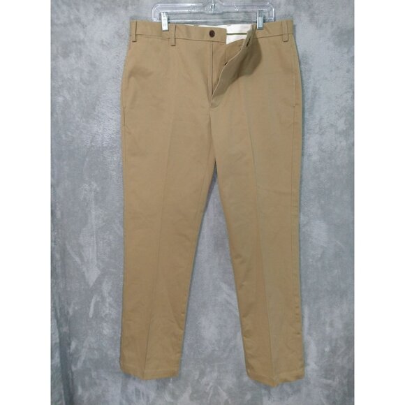 Orvis Other - Orvis Pants Mens 36 x 32 Beige Chino Flat Front Mid Rise Cotton Casual Preppy